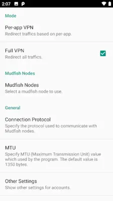 Mudfish Cloud VPN android App screenshot 0